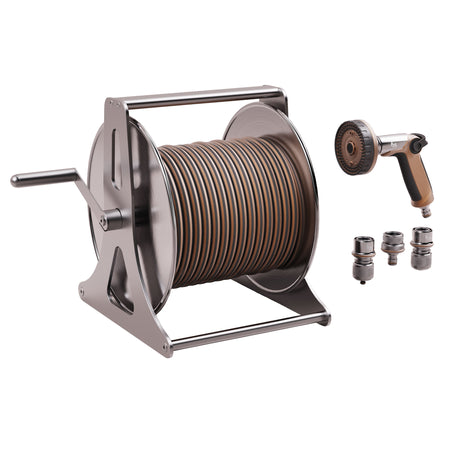 Kent & Stowe The Metal Hose Reel Set 30m