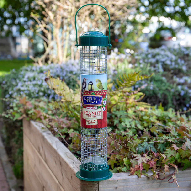 Natures Feast Peanut Bird Feeder