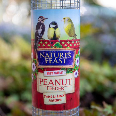 Natures Feast Peanut Bird Feeder