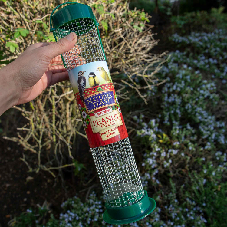 Natures Feast Peanut Bird Feeder