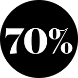 70% off