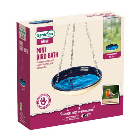 Gardman Mini Hanging Bird Bath