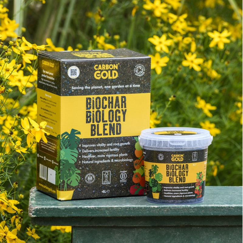 Carbon Gold Biochar Biology Blend