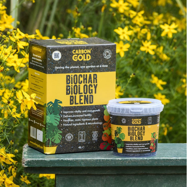 Carbon Gold Biochar Biology Blend