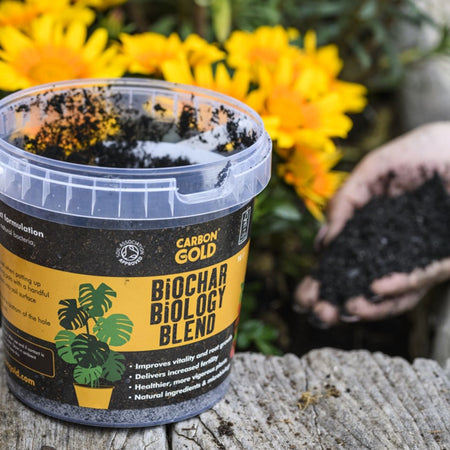 Carbon Gold Biochar Biology Blend