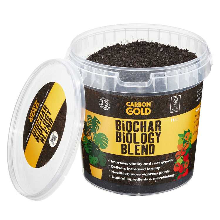 Carbon Gold Biochar Biology Blend