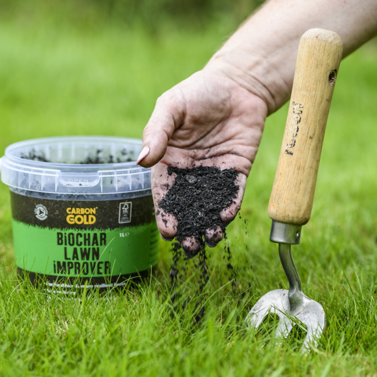 Carbon Gold Biochar Lawn Improver