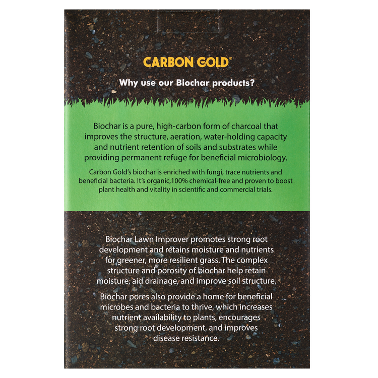 Carbon Gold Biochar Lawn Improver