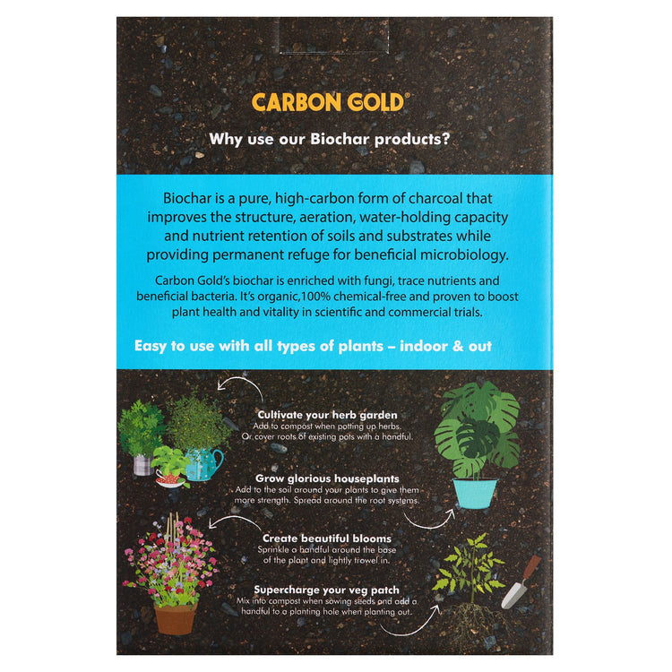 Carbon Gold Biochar Tree Soil Improver