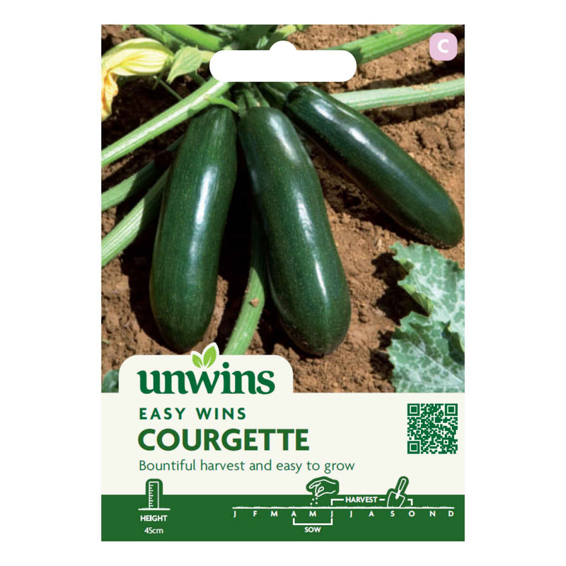 Courgette Seeds - Unwins Easy Wins