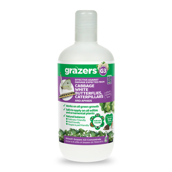 Grazers G3 Cabbage White Butterflies & Caterpillar Repellent
