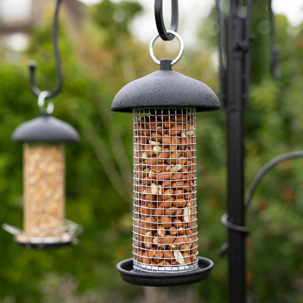 Gardman Black Steel Small Peanut Feeder