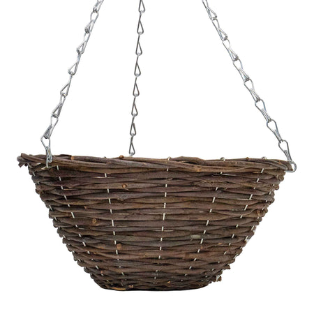 Rattan Round Hanging Basket