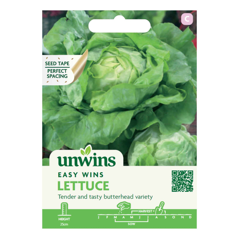 Lettuce Seeds - Unwins Easy Wins