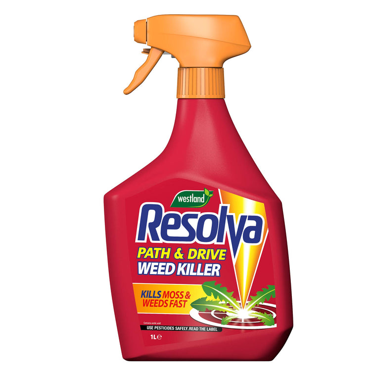 Resolva Moss Killer & Path & Drive Weed Killer 1L