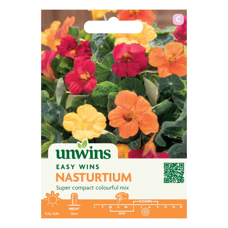 Nasturtium Seeds - Unwins Easy Wins