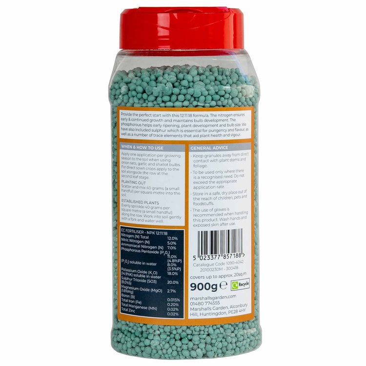 Concentrated Slow Release Onion, Garlic & Shallot Feed Granules