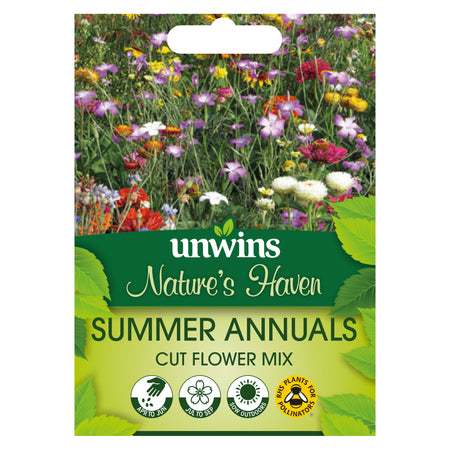 Summer Annuals Seeds 'Cut Flower Mix'