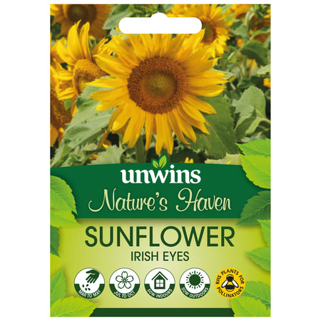 Sunflower Seeds 'Irish Eyes'