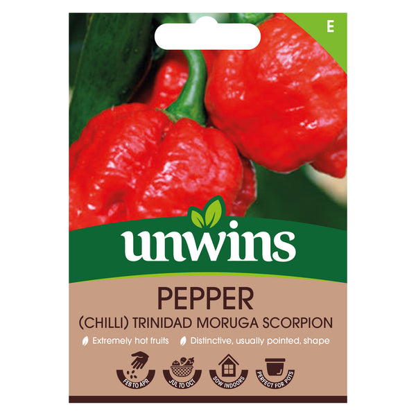 Chilli Pepper Seeds 'Trinidad Moruga Scorpion'