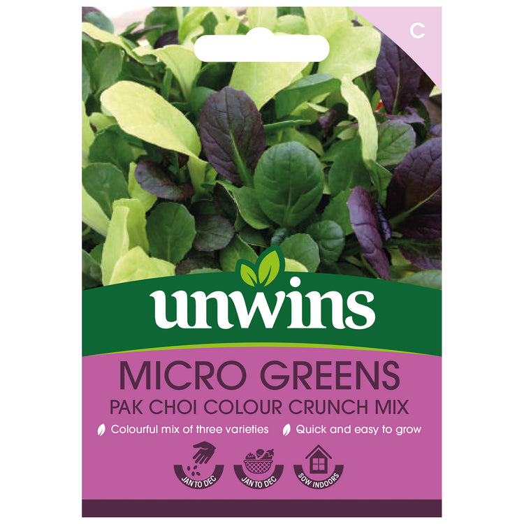 Pak Choi Seeds 'Colour Crunch Mix'