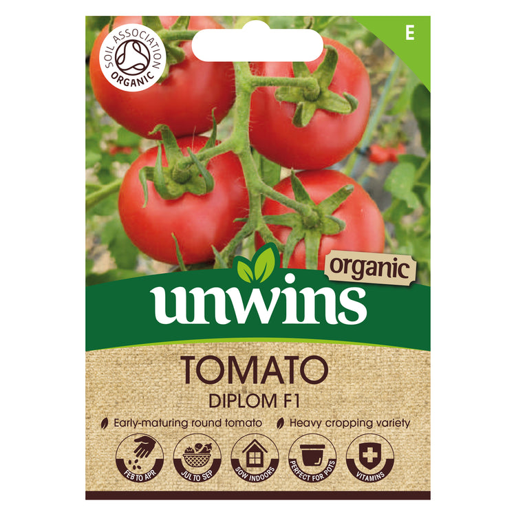 Tomato Seeds Organic 'Diplom' F1