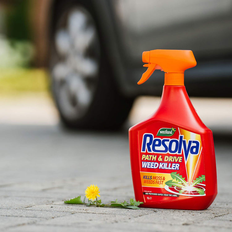 Resolva Xtra Fast WeedKiller, Lawn WeedKiller, Path & Driveway 1L