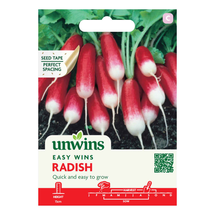 Radish Seeds - Unwins Easy Wins