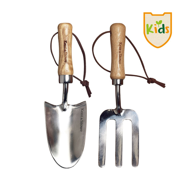 Kent & Stowe Kids Hand Trowel & Fork Set