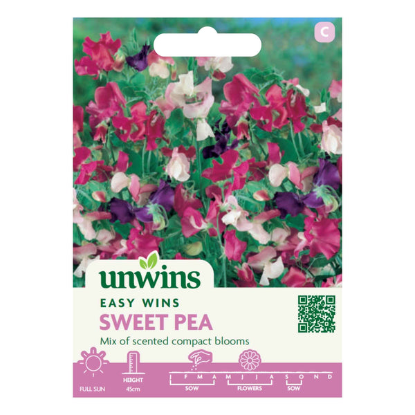 Sweet Pea Seeds - Unwins Easy Wins