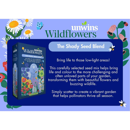 Unwins Easy Wildflower Shady Blend