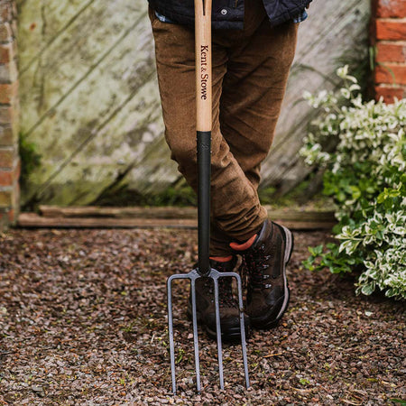 Kent & Stowe Carbon Steel Digging Fork