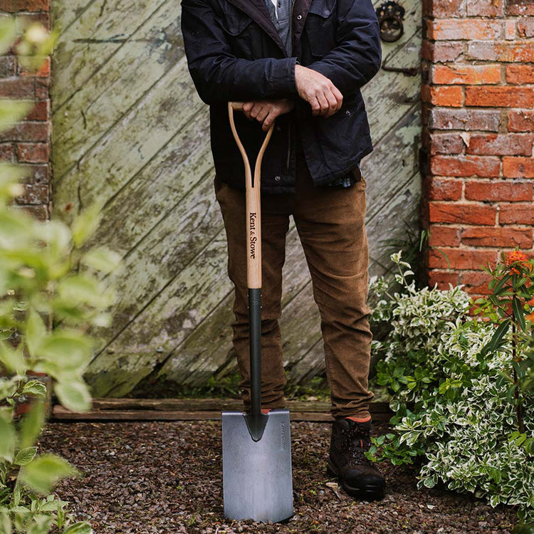 Kent & Stowe Carbon Steel Digging Spade