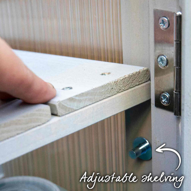 Grow It Wooden Growhouse Dove Grey