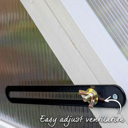 Grow It Wooden Growhouse Dove Grey