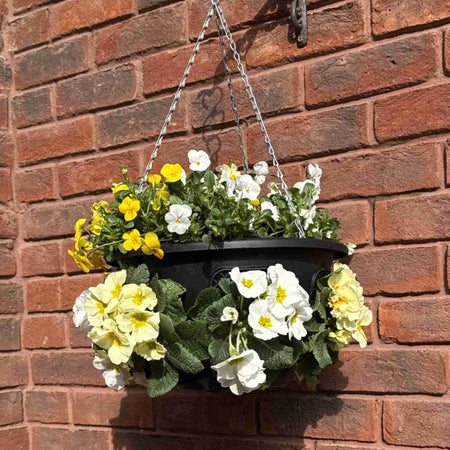 Easy Fill Hanging Basket in Black
