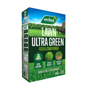lawn ultra green feed and conditioner 80m2 box