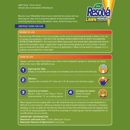 Resolva Lawn Weedkiller