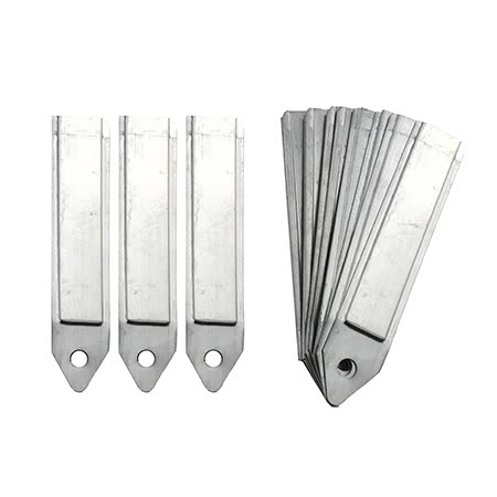 4in Aluminium Labels & Black Marker Pen