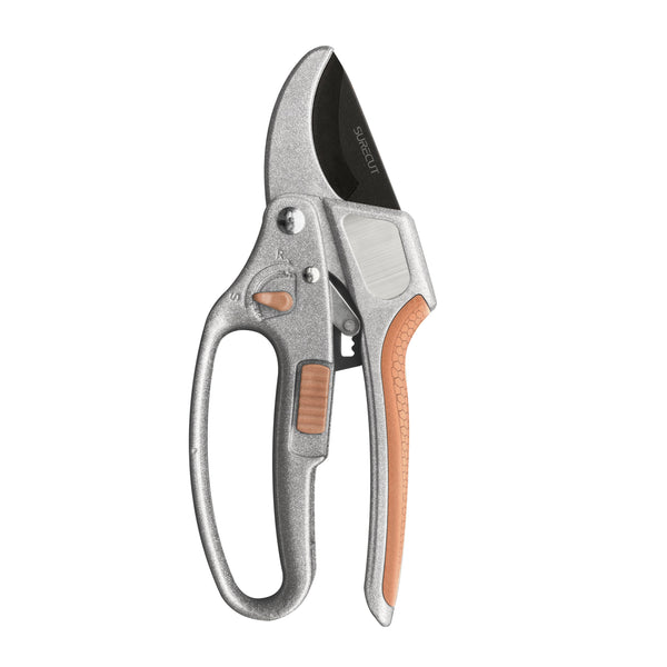 Kent & Stowe SureCut Hardwood Anvil Ratchet Secateurs