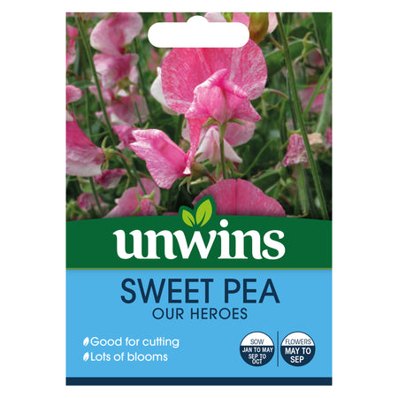 Sweet Pea Seeds 'Our Heroes'