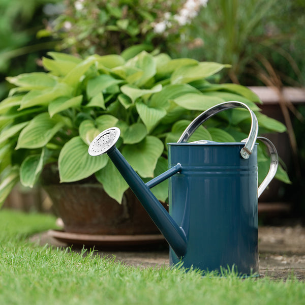 Kent & Stowe Midnight Blue Metal Watering Can - 4.5 Ltr