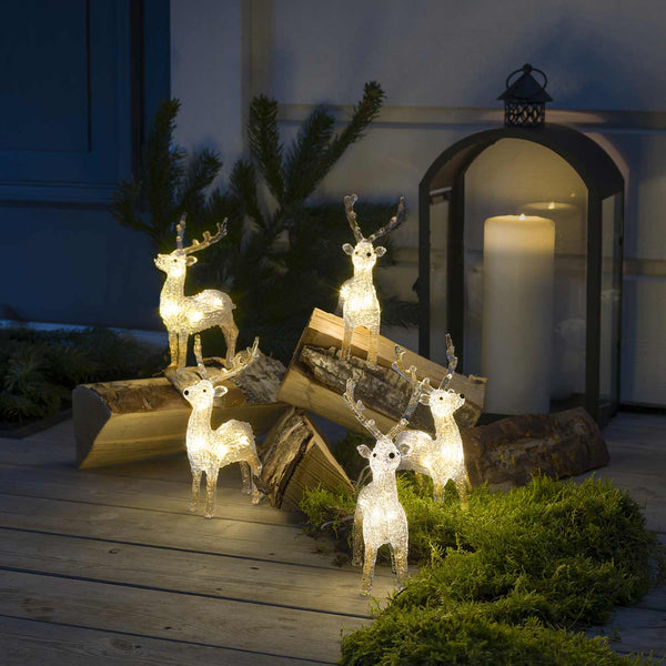 Reindeer Lights Set of 5