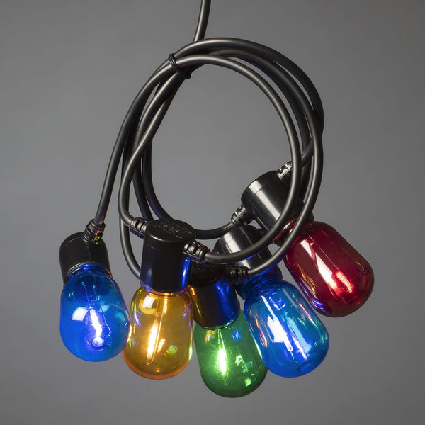 40 Mini LED Coloured Bulbs Set