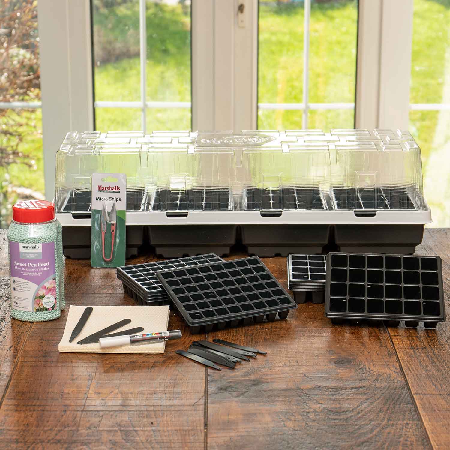 Propagator Kit Sweet Pea Growers Propagator Kit | Marshalls Garden