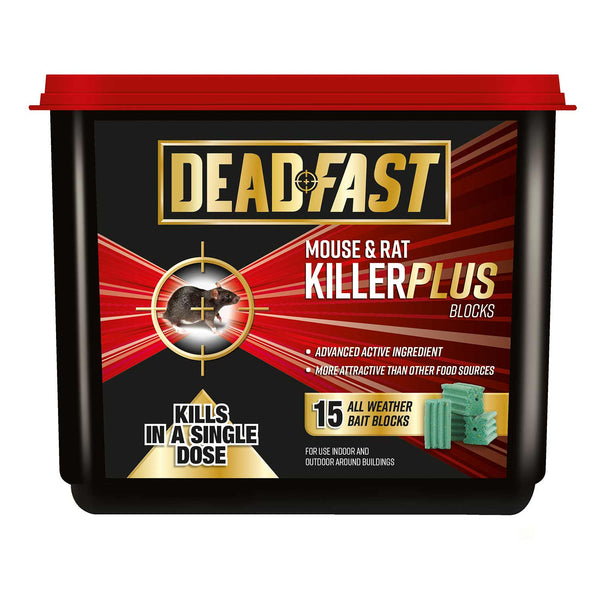 Deadfast Rat & Mouse Killer Plus Blocks