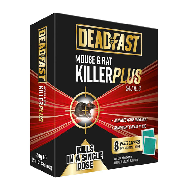 Deadfast Mouse & Rat Killer Plus Sachets