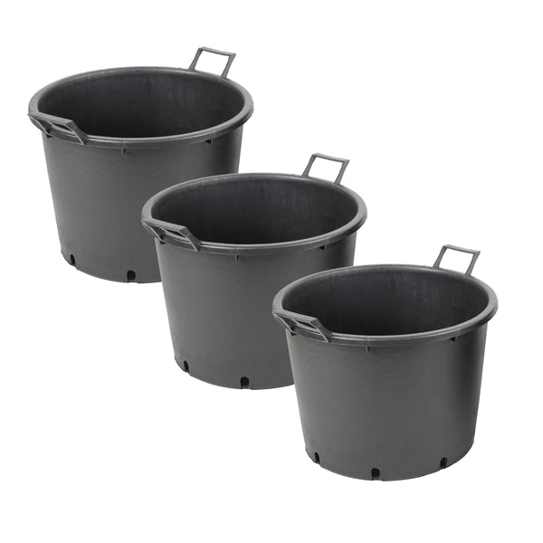 Heavy Duty Plant Pots 40cm - 3 Pack