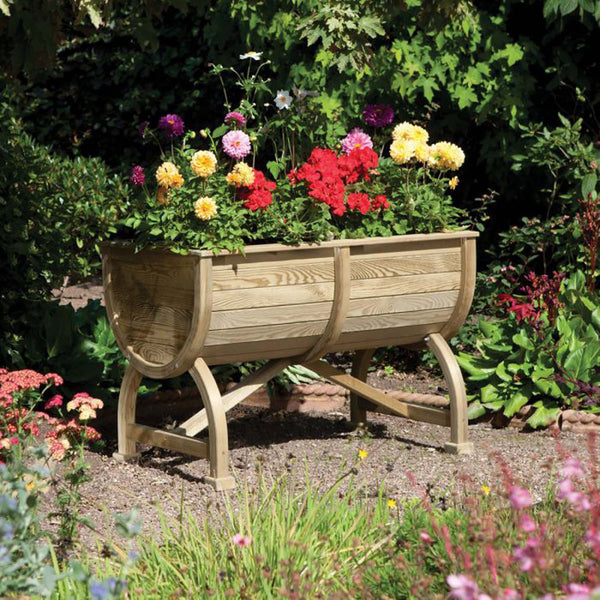 Marberry Barrel Planter