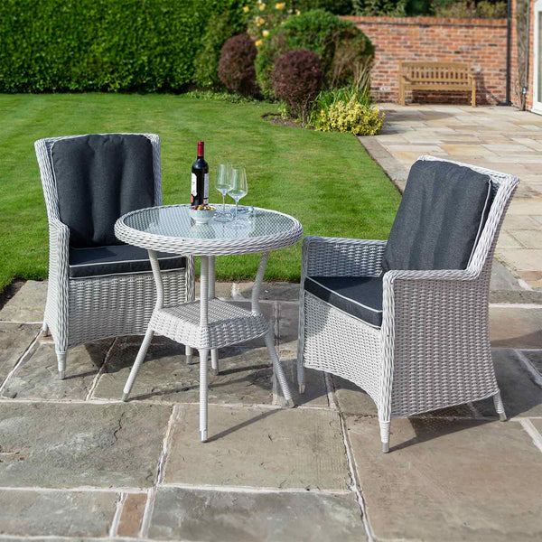 Prestbury Bistro Set Putty Grey